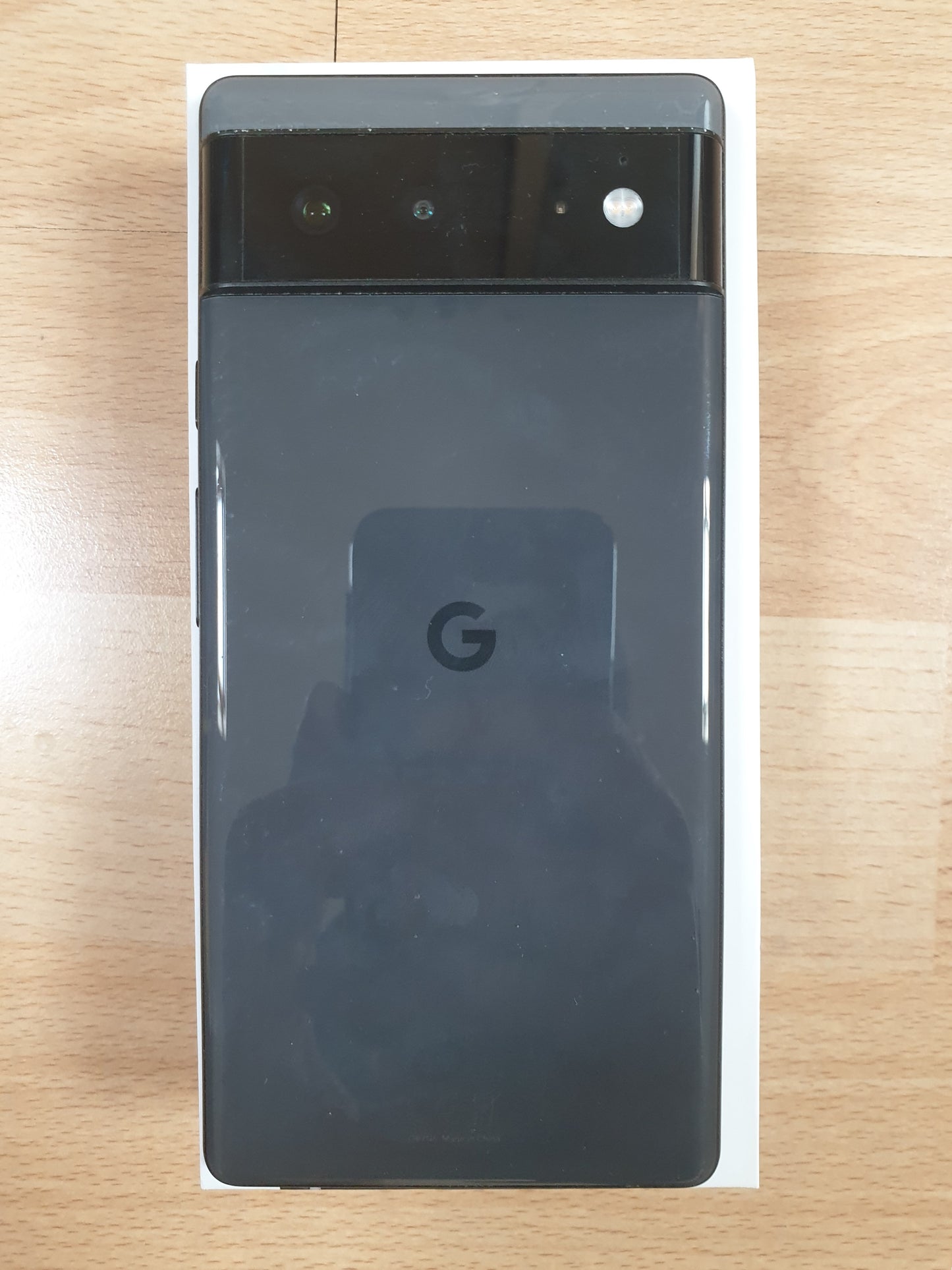 Google Pixel 6 - 128GB - Stormy Black (Ohne Simlock) (Dual-SIM) Android Smartphone