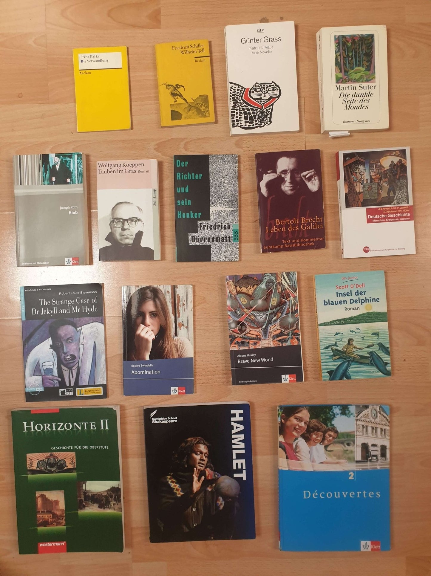 Bücher Sammlung - Taschenbuch Geschichte Sachbuch Roman Schulbücher - Konvolut - azuracht.de