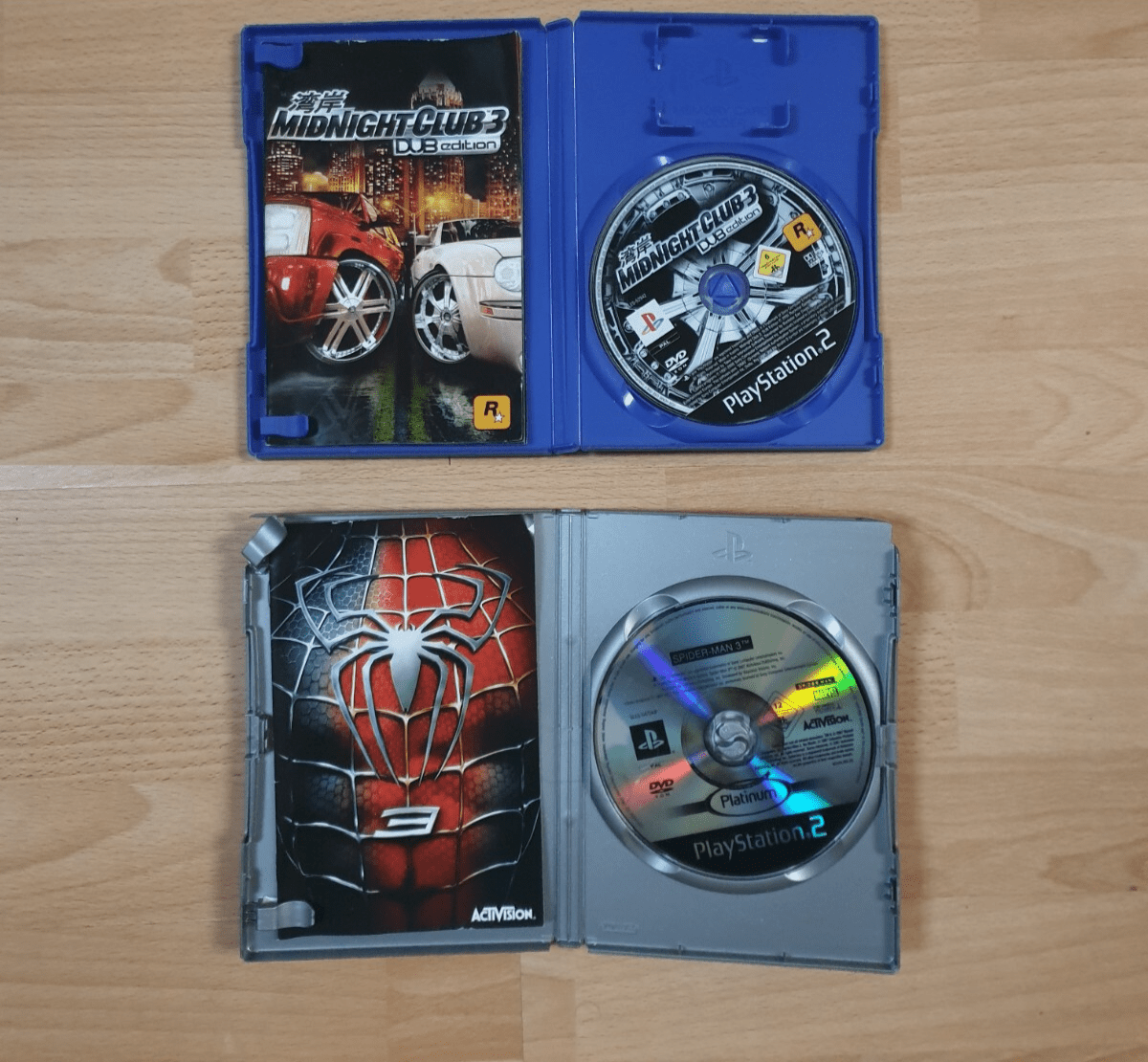 Playstiation 2 Spiele - Midnight Club 3 - Spiderman 3 - PS2 2 Games inkl. OVP - azuracht.de