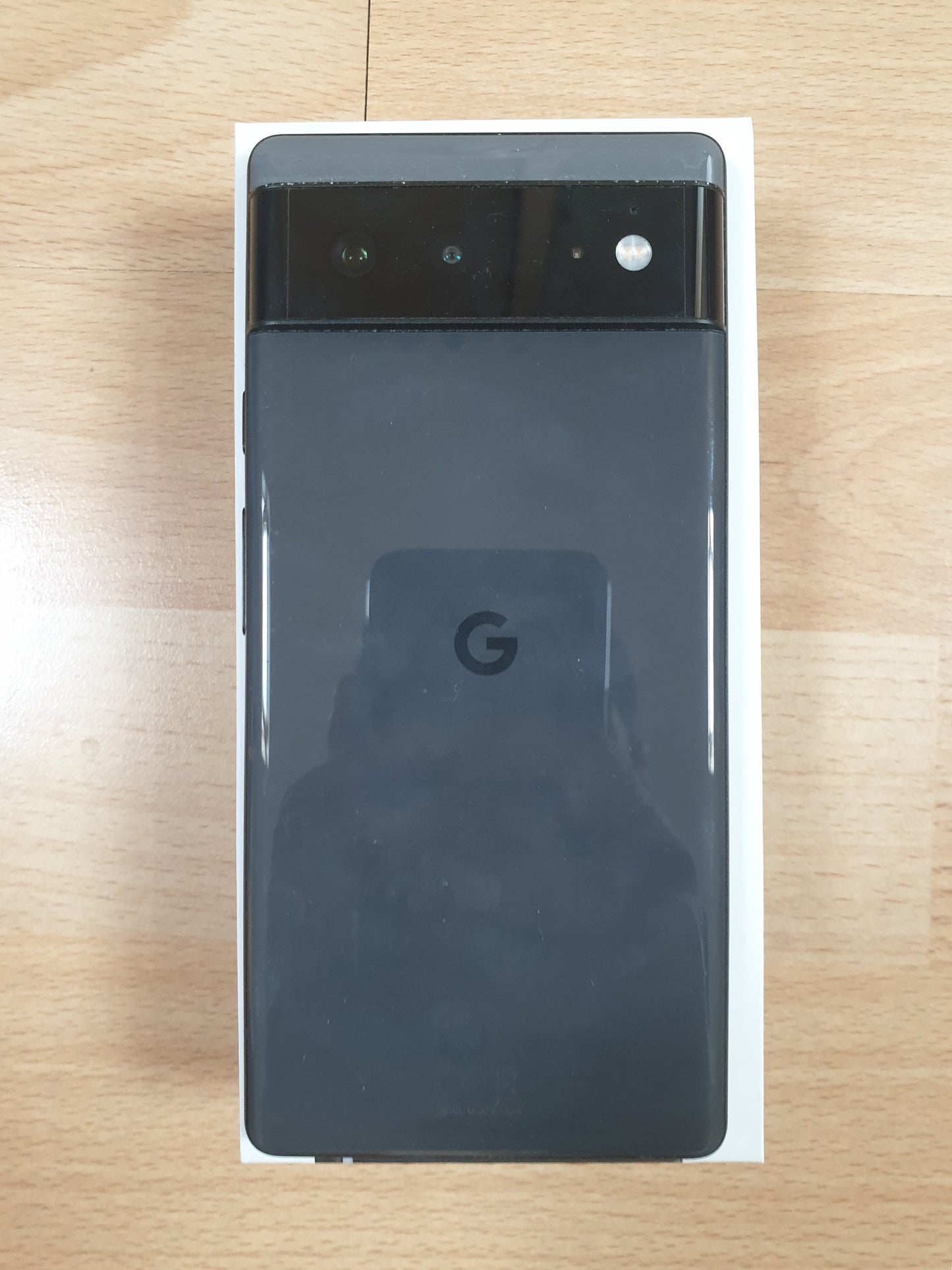 Google Pixel 6 - 128GB - Stormy Black (Ohne Simlock) (Dual-SIM) Android Smartphone