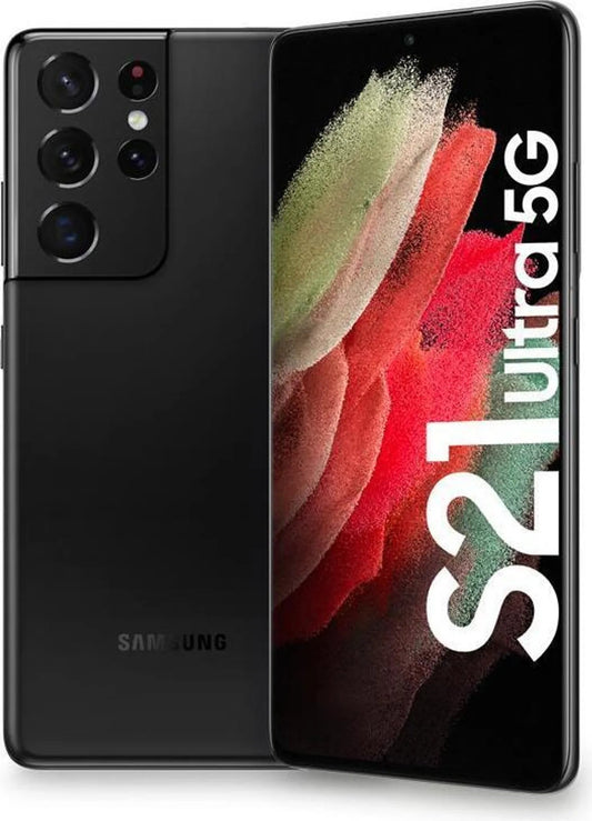 Smartphone - Samsung Galaxy S21 Ultra 5G - 128GB - Phantom Black SM - G998B/DS (Ohne Simlock) - azuracht.de